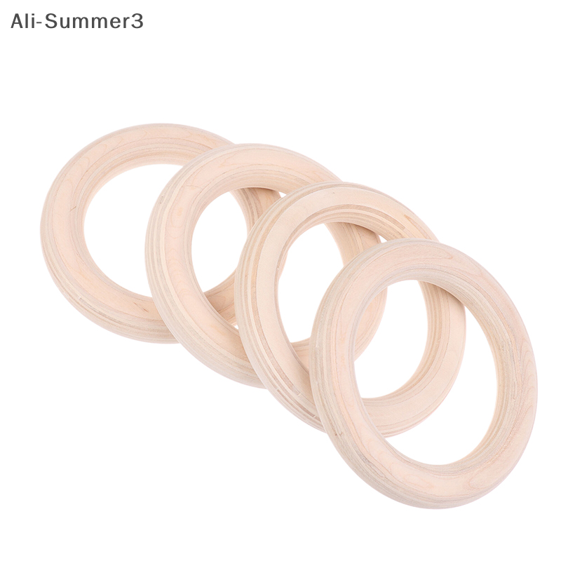 Gymnastic Ring Wood - 2 pièces/paires anneau en bois Portable