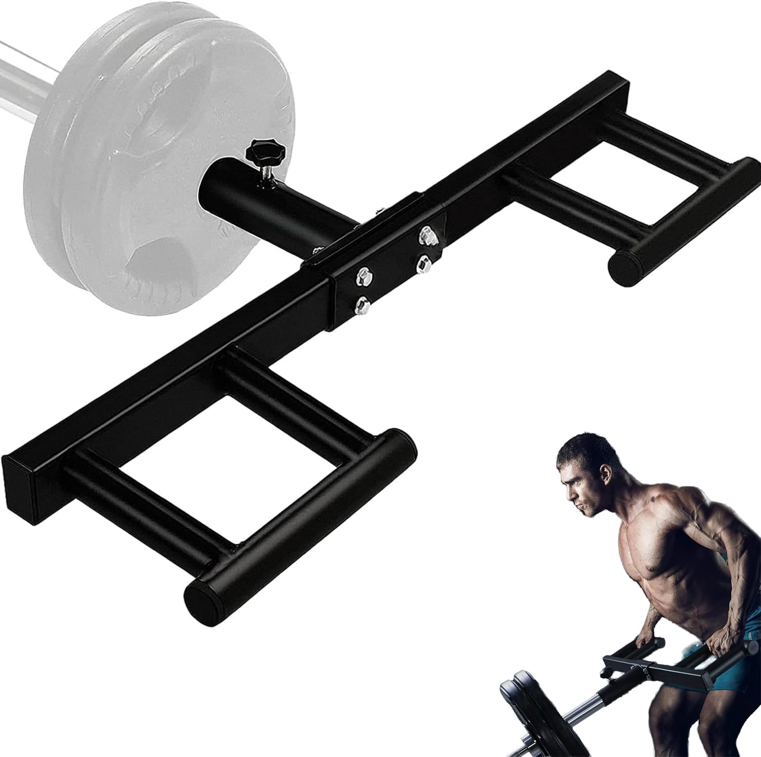 Landmine Barbell Attachment - Poignée de presse Viking Landmine pour