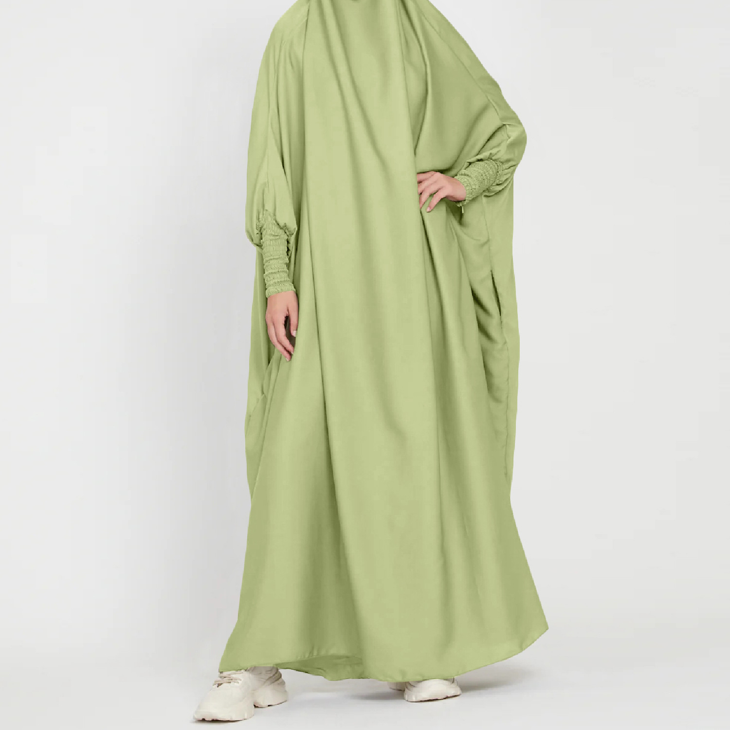 Crossfit Indonesia - Robe longue de couleur unie, Robe