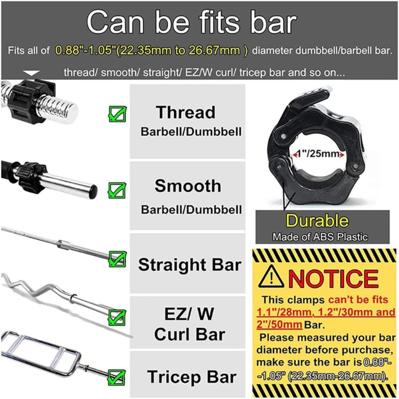 1 paire de colliers de barre à - Landmine Barbell Attachment avis et prix