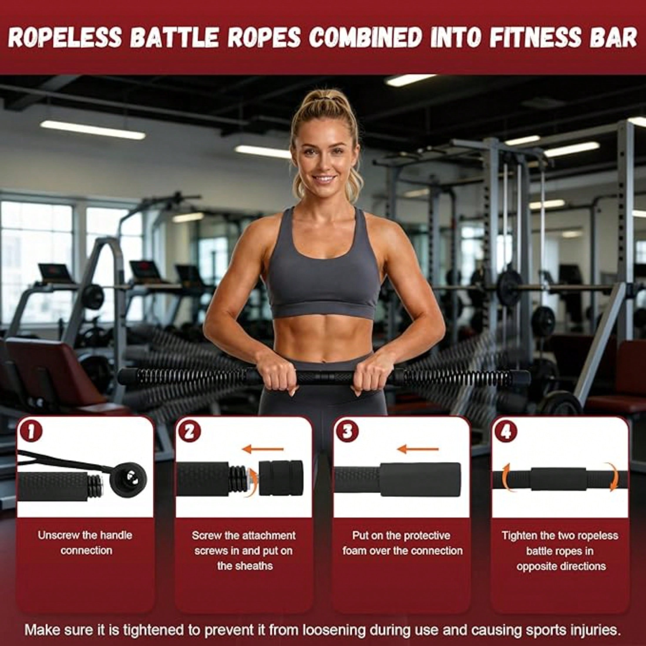 Barre de torsion sans fil 2-en - Crossfit Training avis et prix