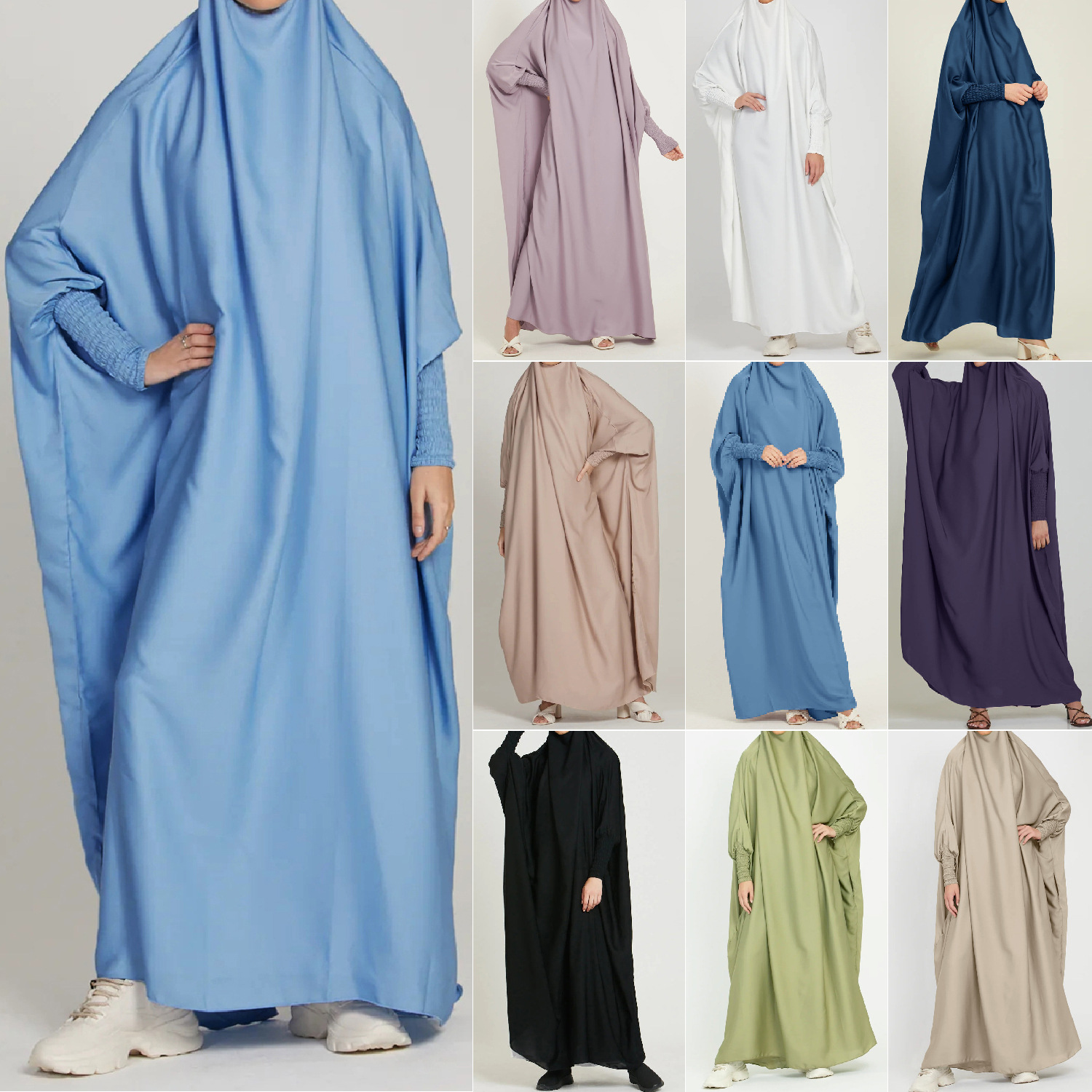 Robe longue de couleur unie, R - Crossfit Indonesia avis et prix