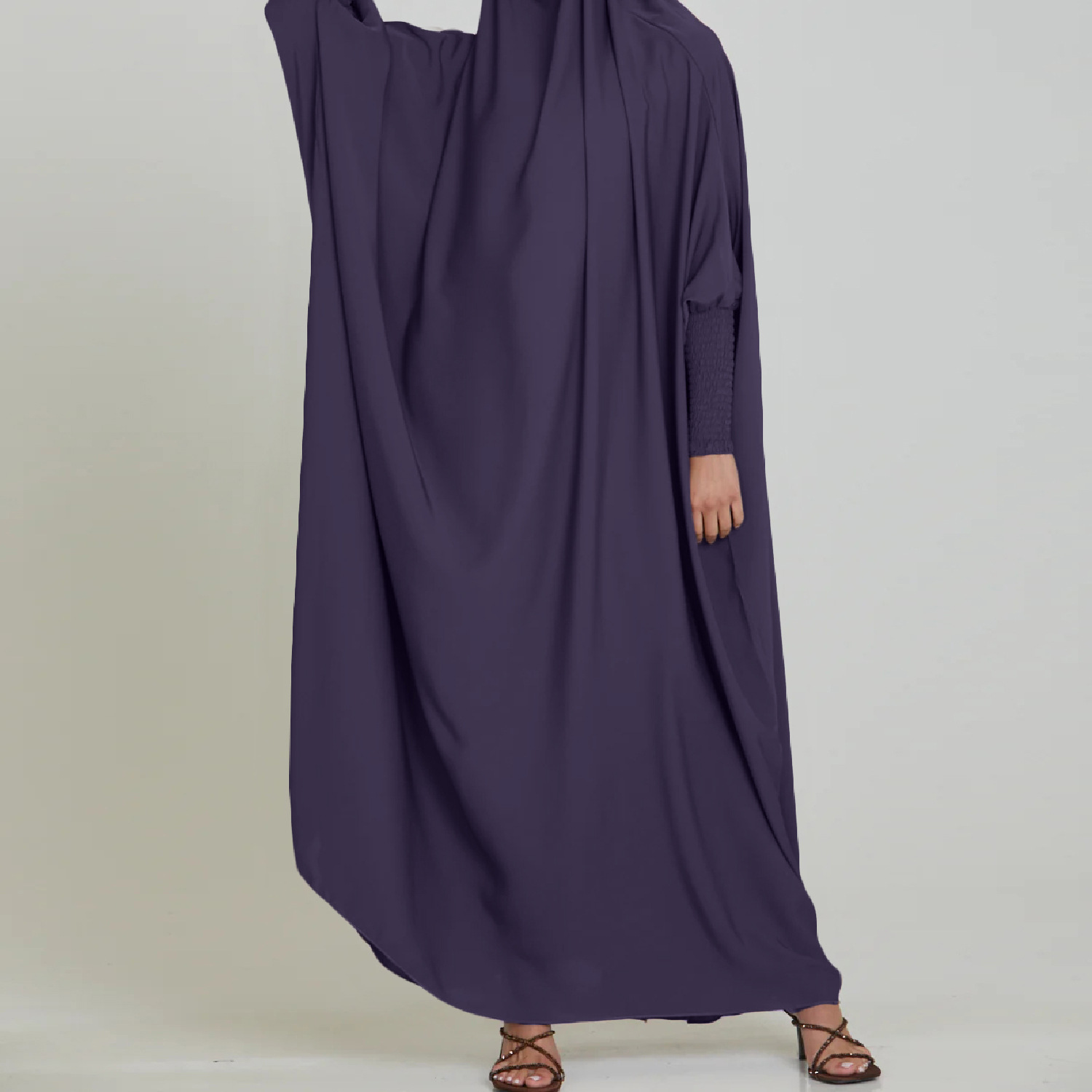 Robe longue de couleur unie, R - Crossfit Indonesia avis et prix
